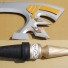 Soul Calibur III Zasalamel 's Scythe Replica PVC Cosplay Props