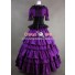 Victorian Gothic Lolita Wedding Purple Dress Ball Gown