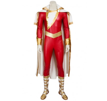 Captain Marvel Shazam Cosplay Costume