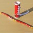 Samurai Warriors BASARA He ji Bow and Arrow Holder Replica PVC Cosplay Props