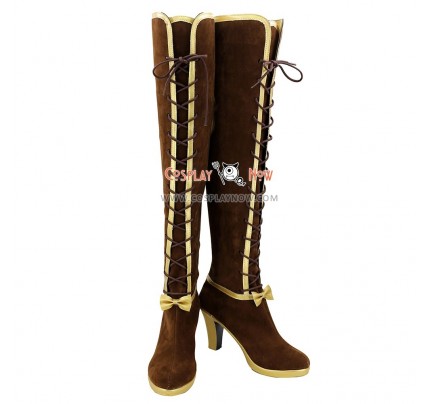Love Live! Sunshine Cosplay Shoes Ellie Boots