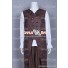 Pirates Of The Caribbean Cosplay Barbossa Costume Outfit