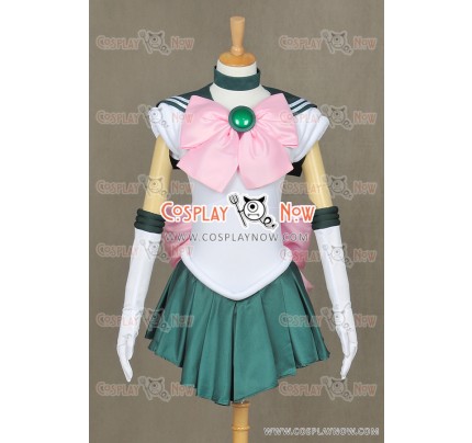 Sailor Moon Sailor Jupiter Makoto Kino Cosplay Costume