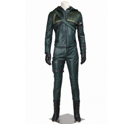 Oliver Queen Costume For Green Arrow Season 3 Cosplay