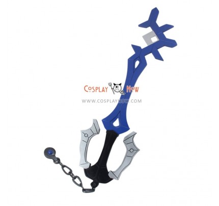 Kingdom Hearts Birth By Sleep Aqua Keyblade Replica Cosplay Prop