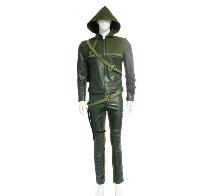 Oliver Queen Green Arrow Costume For Green Arrow Cosplay