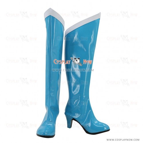 Sailor Moon Cosplay Shoes Mizuno Ami Sailor Mercury Boots