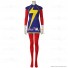 The fourth Captain Ms.Marvel Kamala Khan Cosplay Costume