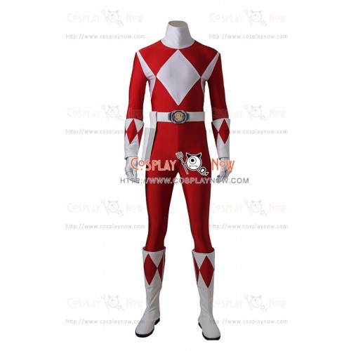 Mighty Morphin Power Rangers Cosplay Tyranno Ranger Geki Costume