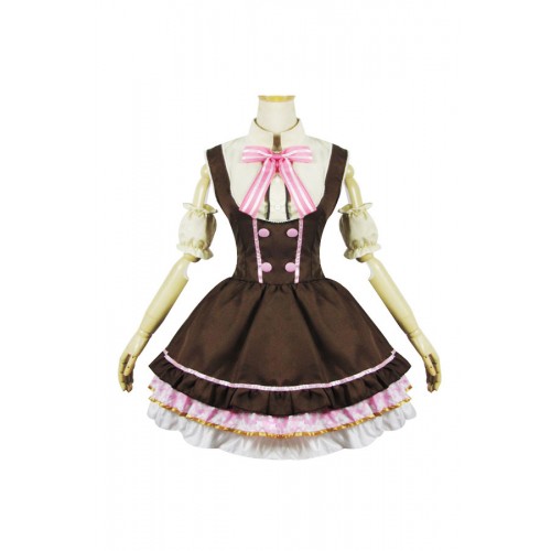 Love Live Cosplay Nico Yazawa Maid Dress Costume