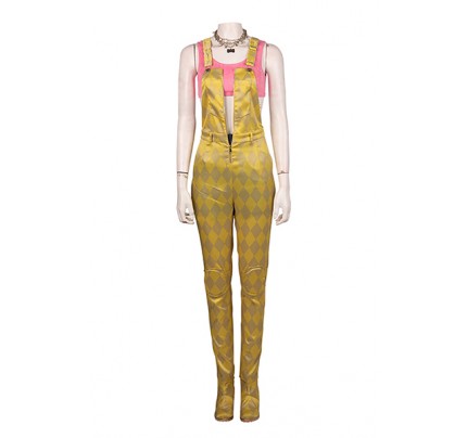 Birds of Prey Overalls Cosplay Joker Girls Harley Quinn Costume