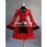 Victorian Lolita Princess Fairy Gothic Lolita Dress Red