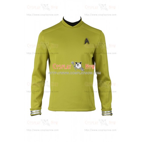 Captain James T Kirk Costume For Star Trek Beyond Cosplay Uniform