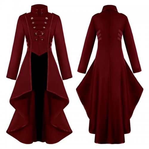 Historical Medieval Tuxedo Lapel Vintage Top