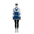 Pokemon Go Female Trainer Blue Cosplay Costume