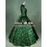 Victorian Lolita Georgian Reenactment Gothic Dress Green