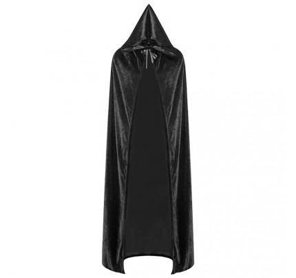 Historical Vintage Cosplay Wizard Grim Reaper Costume Cape Cloak
