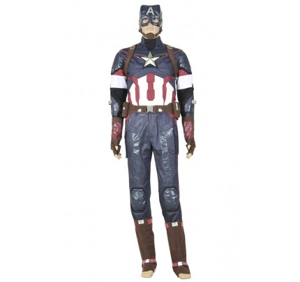 Avengers: Age Of Ultron Captain America Cosplay Costume