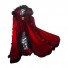 K Cosplay Anna Kushina Costume Dress Cape