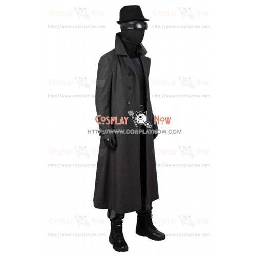 Spider-Man Into the Spider Verse Noir Peter Parker Cosplay Costume