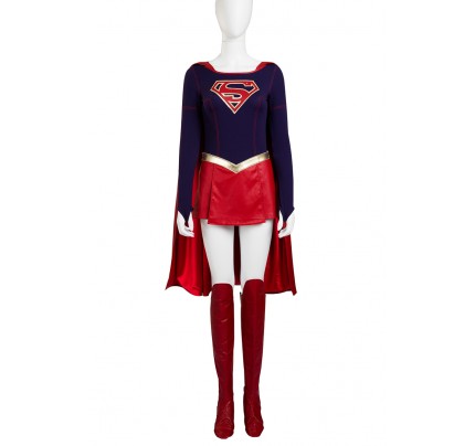 Supergirl Kara Zor El Costume For Superman Cosplay