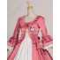 Gothic Renaissance Victorian Steampunk Gown Reenactment Pink Lolita Dress Costume