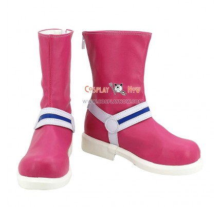 Dragon Ball Chi Chi Pink Shoes Cosplay Boots