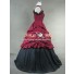 Southern Belle Civil War Ball Gown Prom Red Dress
