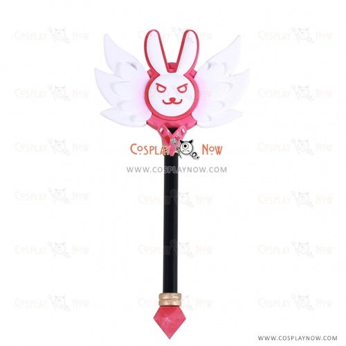 Overwatch OW Magical Girl D.Va Wand Cosplay Props