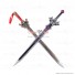 Dynasty Warriors 7 Liu Bei Double Swords PVC Replica Cosplay Props