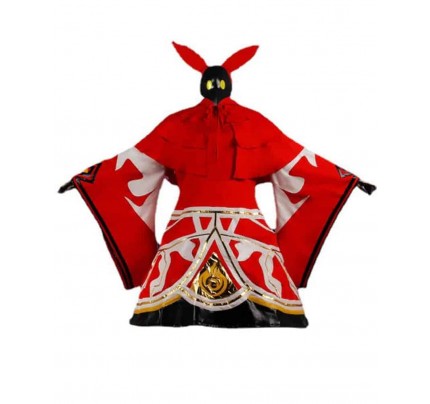 Genshin Impact Pyro Abyss Mage Cosplay Costume