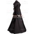 Carnival Renaissance Middle Ages Medieval Garment Robe Eloise Black Dress