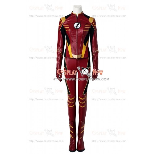 The Flash Season 3 Cosplay Jesse Quick Costume