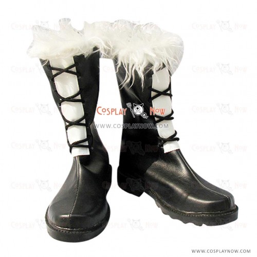 D.Gray-man Cosplay Shoes Jasdero Black Boots