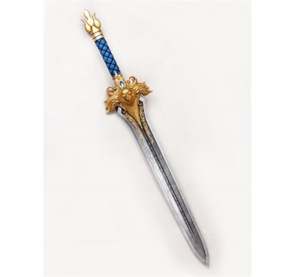 World of Warcraft Llane Wrynn I King LLane Sword PVC Cosplay Props