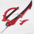 ELSWORD Elesis Crimson Avenger Big Swrod PVC Replica Cosplay Prop