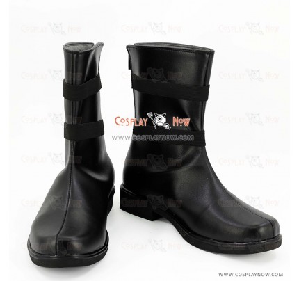 Black Bullet Cosplay Shoes Kagetane Hiruko antagonist Promoter Initiator White Smile Mask Man Boots