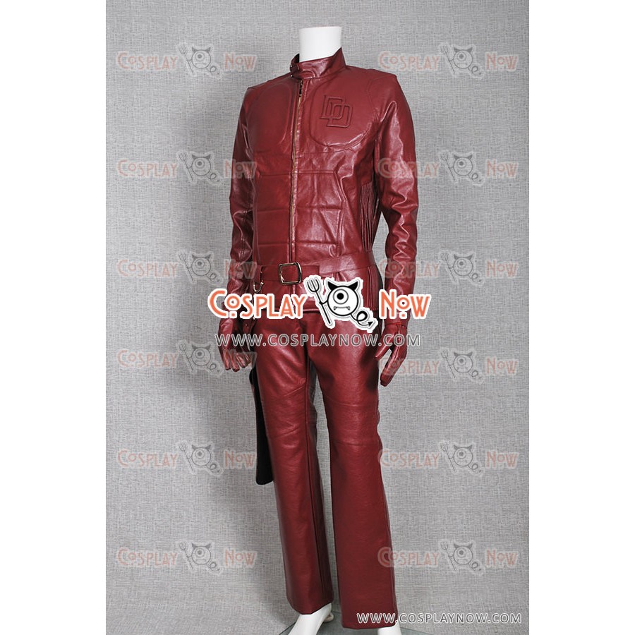 Daredevil Matthew Michael Murdock Cosplay Costume Halloween Outfit with Props