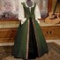 Medieval Renaissance Style Square Neck Dress