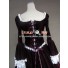 Marie Antoinette Victorian Dark Red Dress Ball Gown Prom