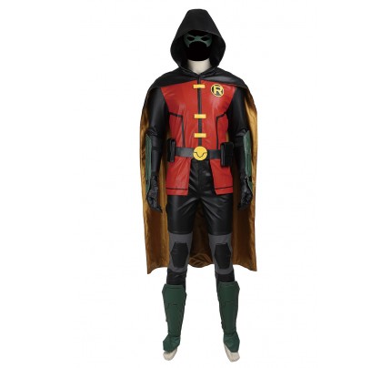 Young Justice Robin Timothy Tim Drake Cosplay Costume