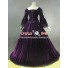 Victorian Lolita Reenactment Period Velvet Lace Gothic Lolita Dress