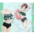 Demon Slayer Tanjiro Kamado Swim Cosplay Costume Version 1