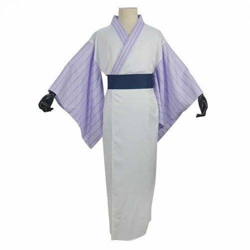 Demon Slayer Zenitsu Agatsuma Kimono Cosplay Costume