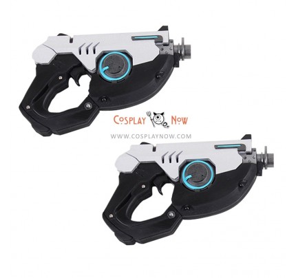 Overwatch OW TRACER Double Weapon PVC Cosplay Props
