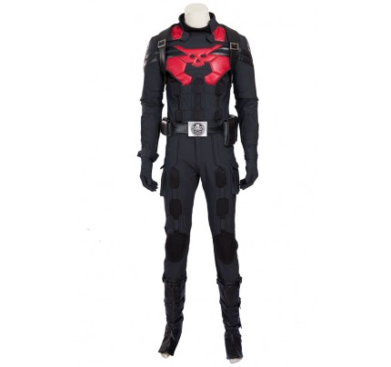 Captain America HYDRA Agents Cosplay Costume Uniform