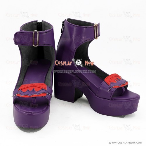 Fate Grand Order Cosplay Shoes Osakabehime Purple Boots