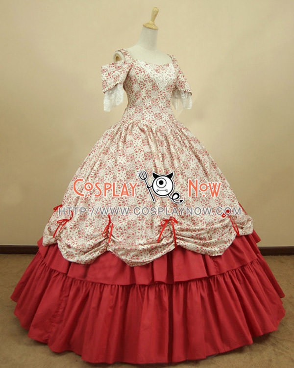 civil war ball gowns