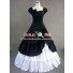 Southern Belle Cotton Evening Gown Black Lolita Dress