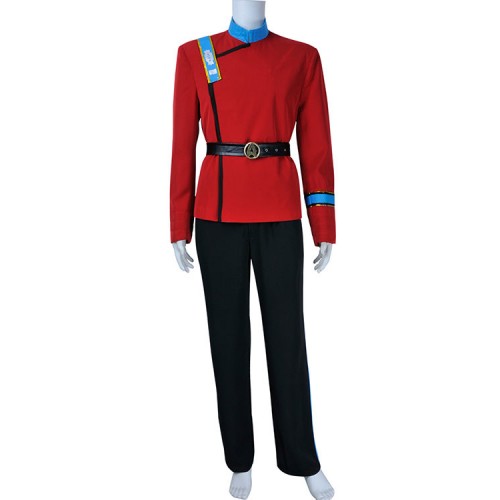 Star Trek II Cosplay The Wrath Of Khan Chekov McCoy Uhura Costume